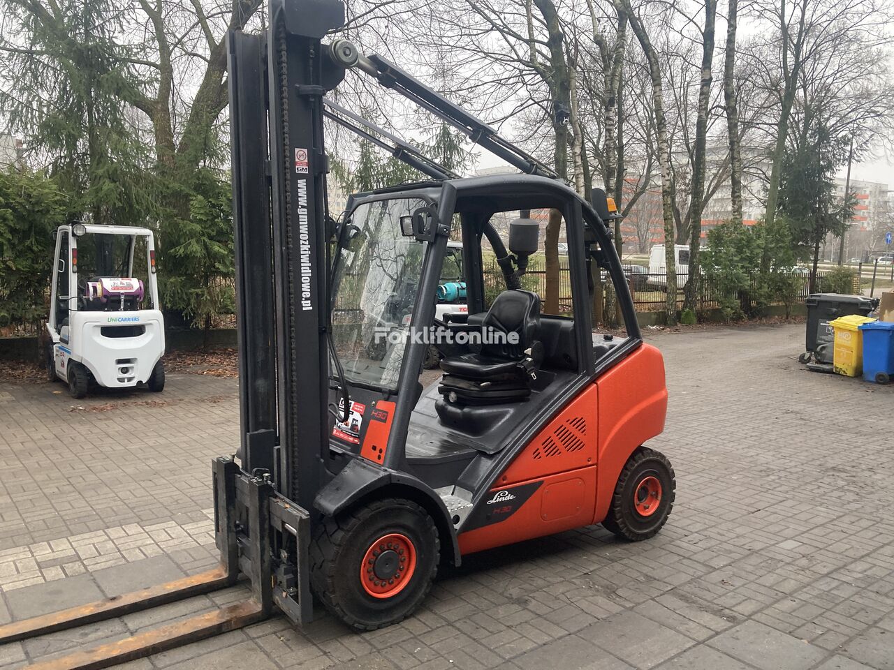 Linde H30D diesel forklift