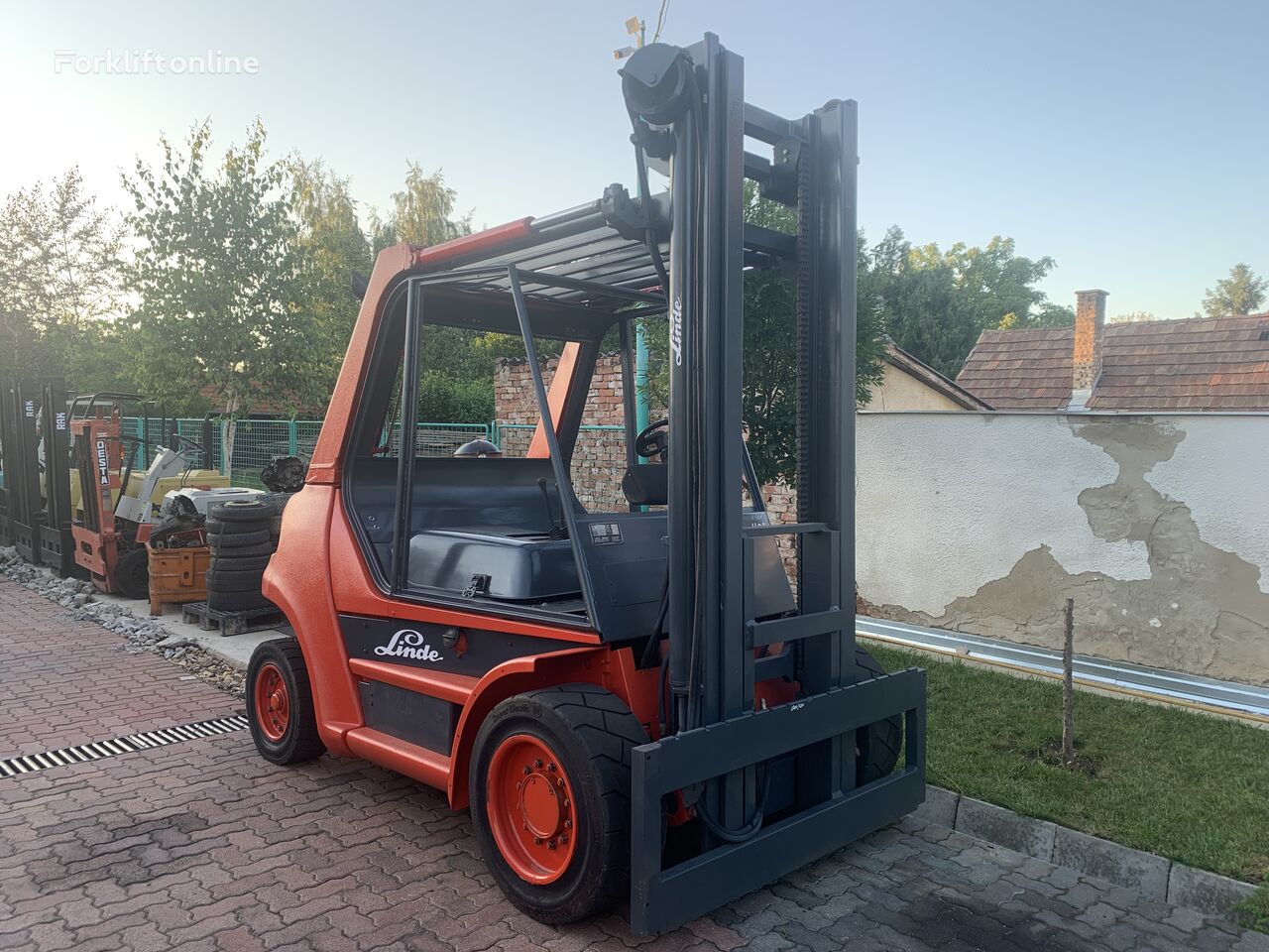 Linde H80D /353/  V-3301 diesel forklift