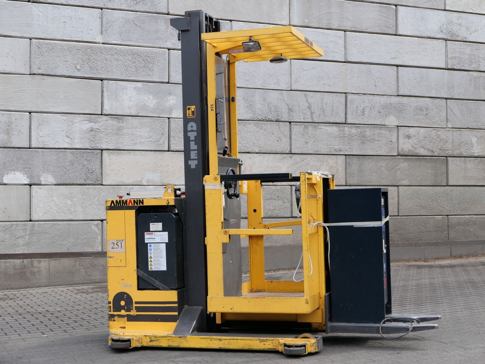 Atlet APC 100	Elektromos targonca electric forklift