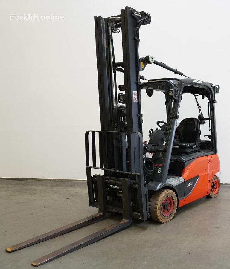 Linde E 16 P EVO 386-02 electric forklift