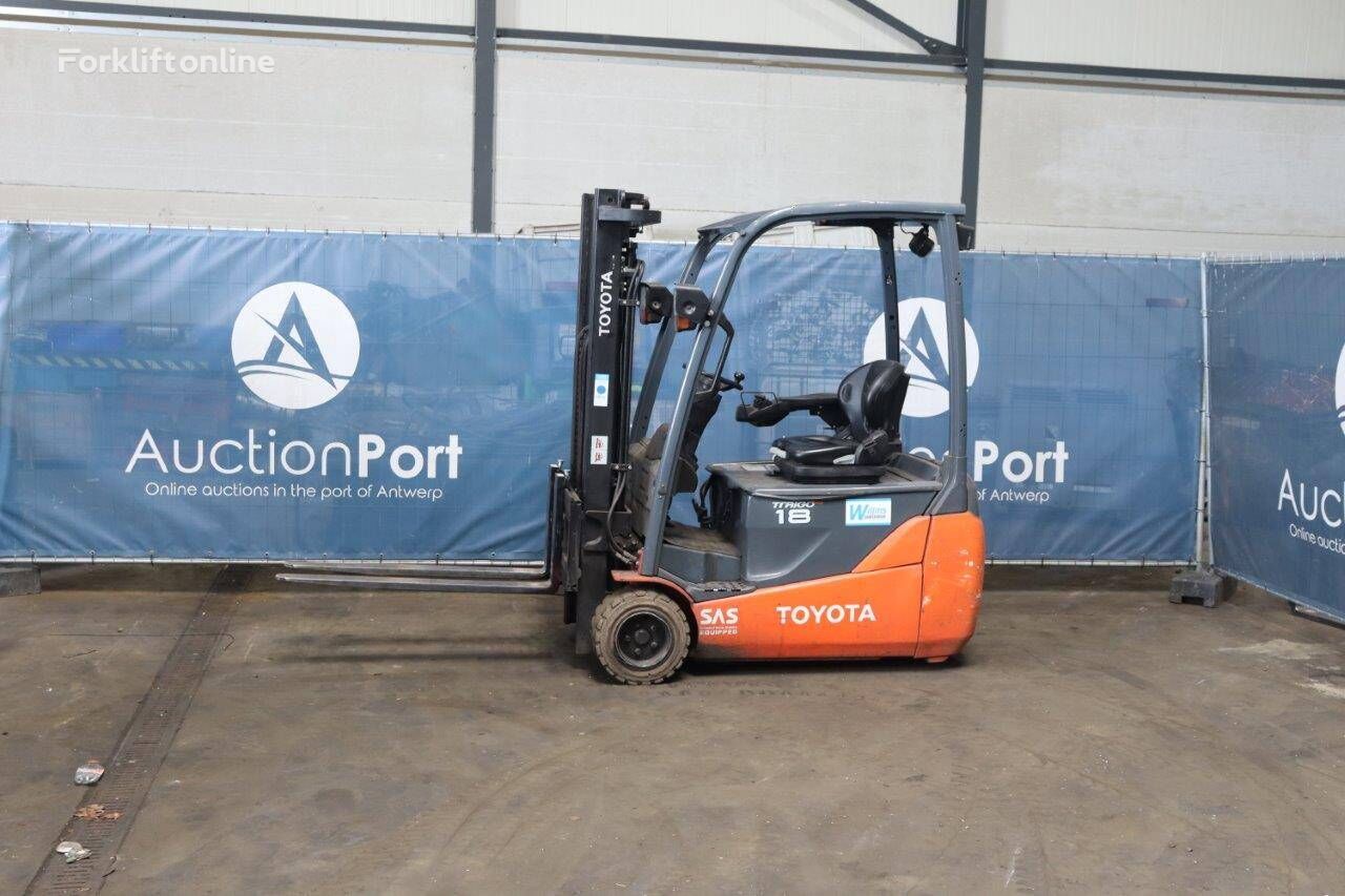Toyota 8FBET18 electric forklift